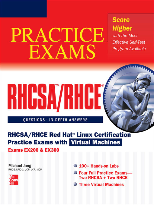 Cover image for RHCSA/RHCE Red Hat Linux Certification Practice Exams with Virtual Machines